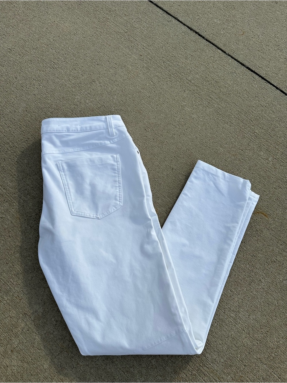 lululemon athletica White Slim Fit Pants